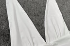 Women Mini Dress Halter Neck Sleeveless Fit Flare Design - Evergreen Outfits- Women Mini Dress