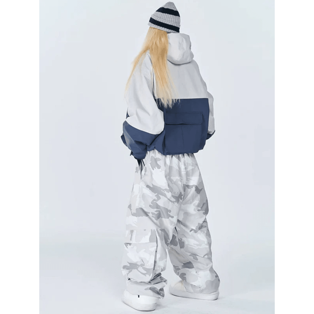Women Set | Anorak Jacket and Cargo Trousers Two-Piece - Evergreen Outfits- Sets