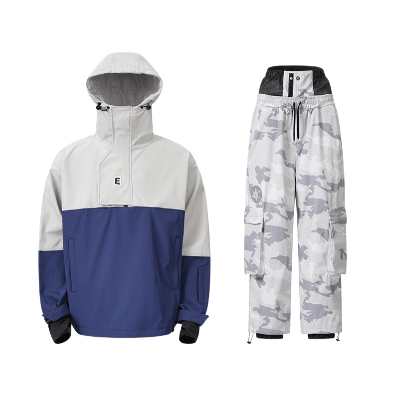 Women Set | Anorak Jacket and Cargo Trousers Two-Piece - Evergreen Outfits- Sets