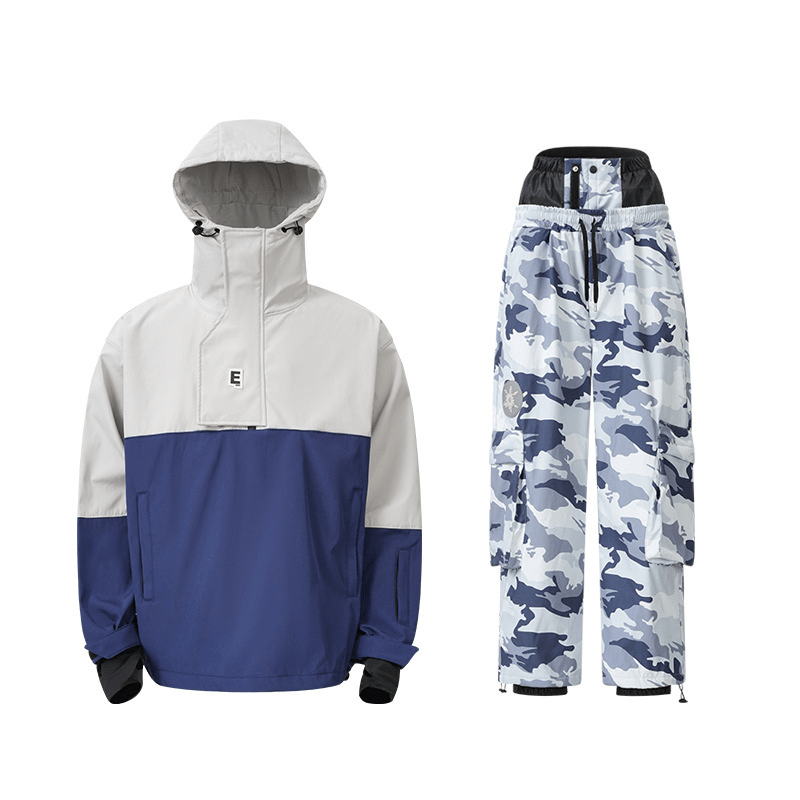 Women Set | Anorak Jacket and Cargo Trousers Two-Piece - Evergreen Outfits- Sets