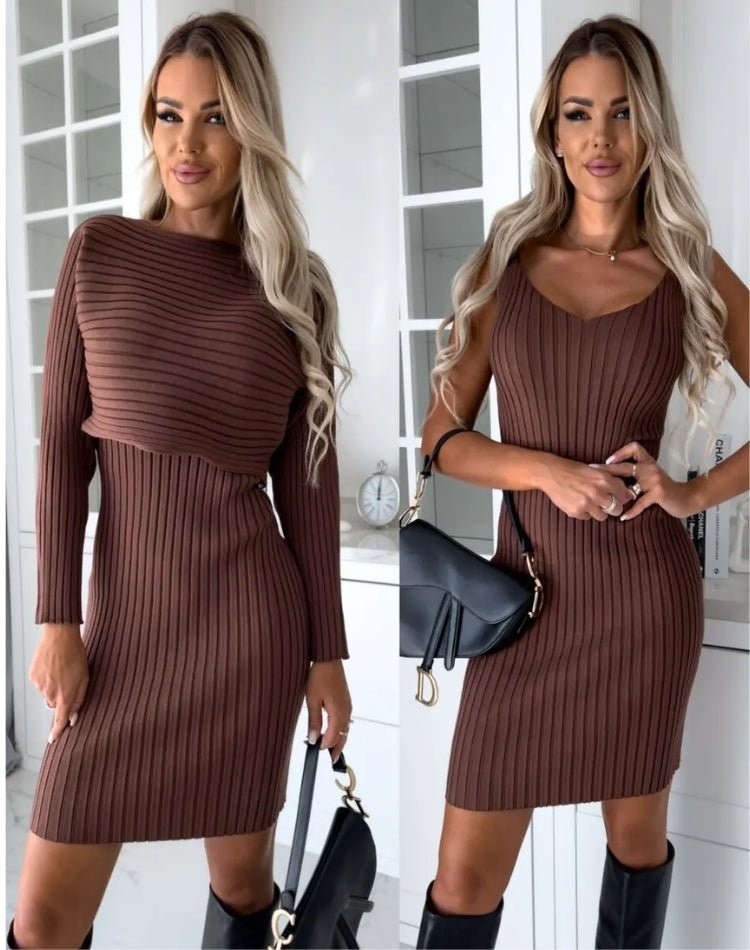 Women Set Coordinated Top And Bottom Matching Pieces - Evergreen Outfits - Women Set