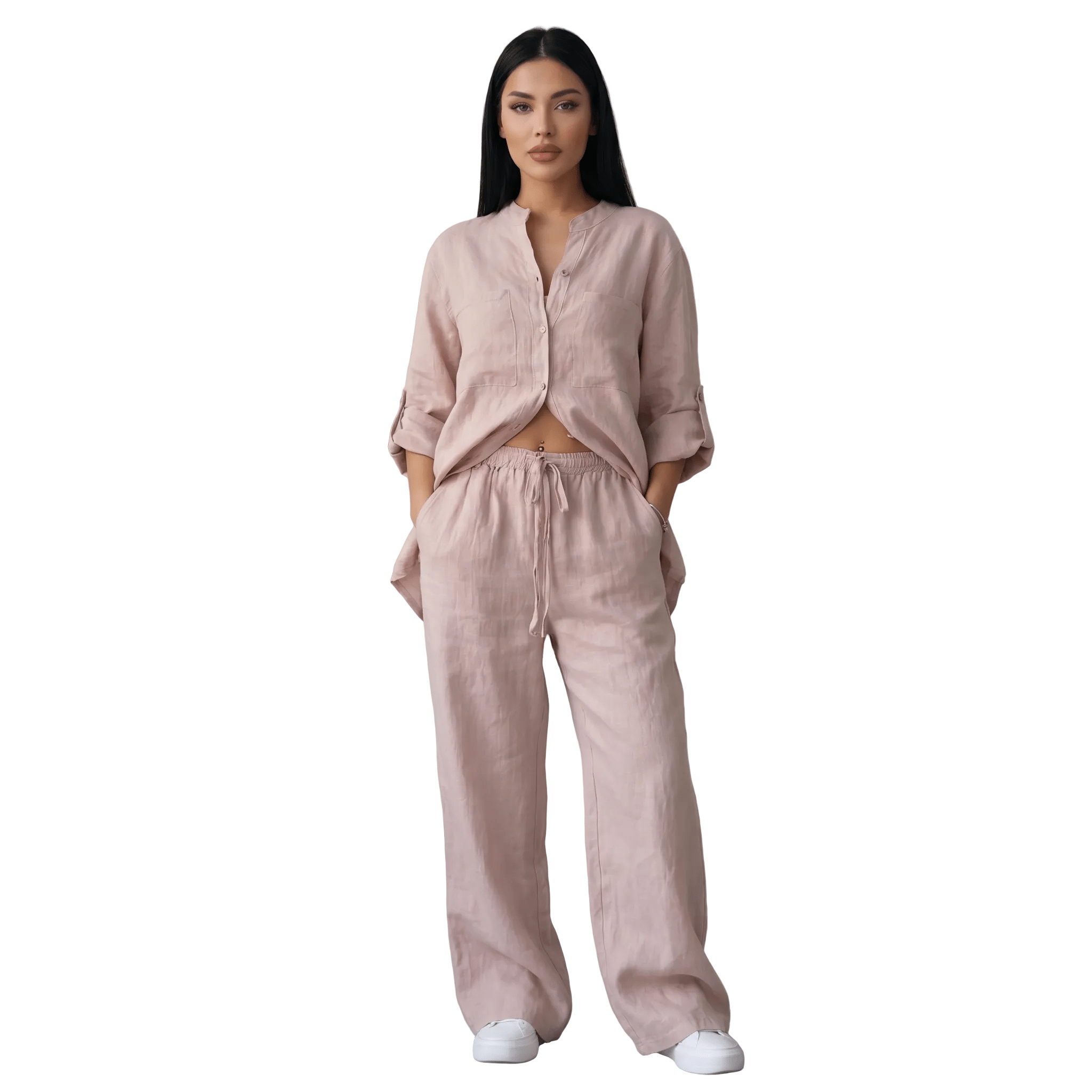 Women Set Two Piece Coordinated Matching Outfit Set - Evergreen Outfits - Women Set