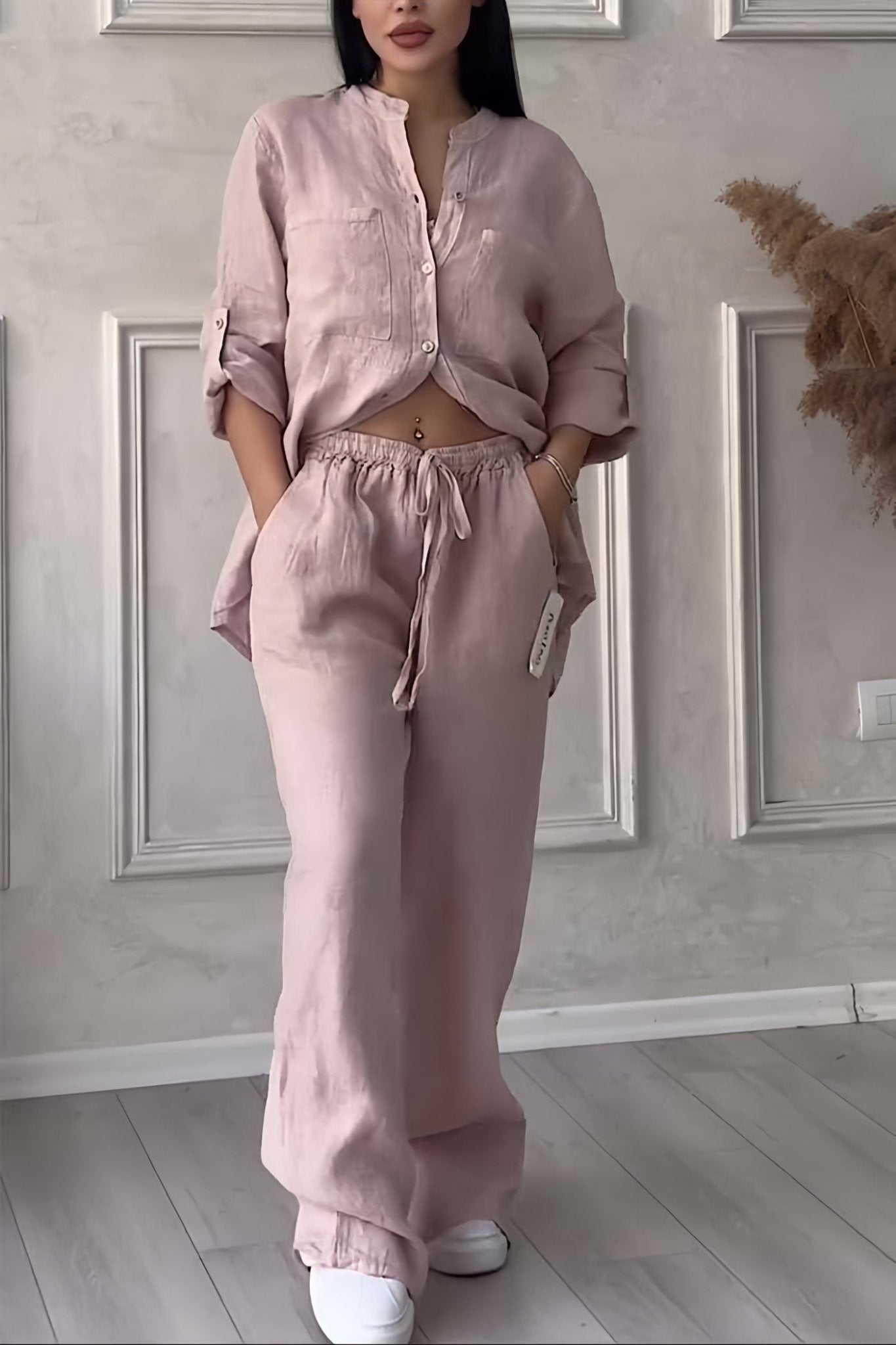 Women Set Two Piece Coordinated Matching Outfit Set - Evergreen Outfits - Women Set