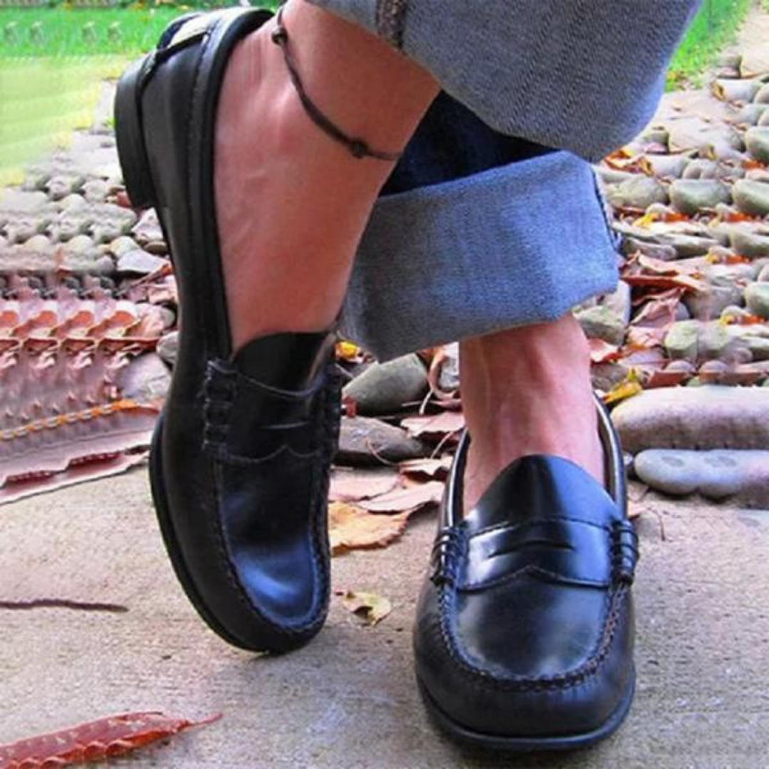 Women Shoes Slip - On Flexible Lightweight Fit Design - Evergreen Outfits - Women Loafers
