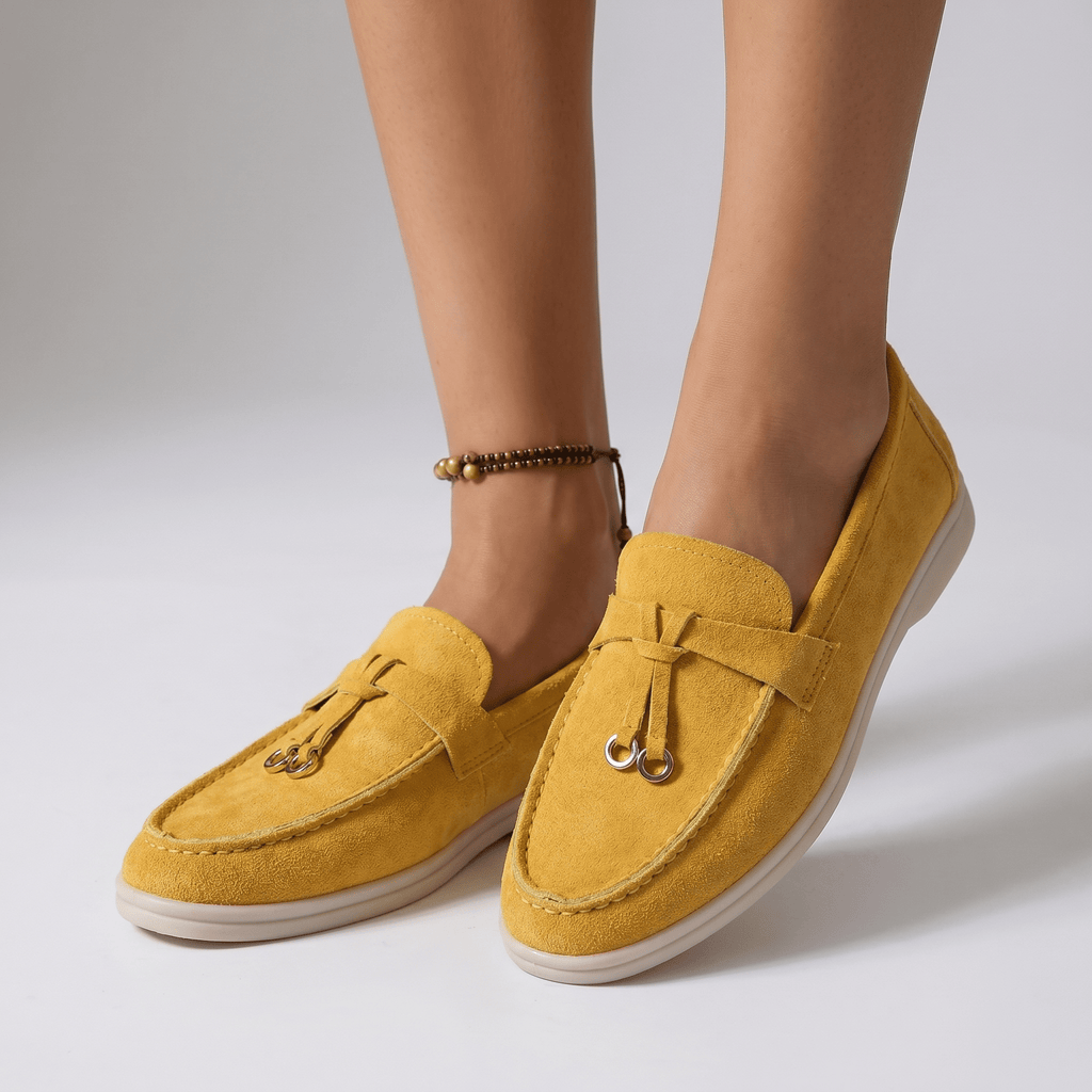 Women Shoes Slip - On Lightweight Flexible Sole Design - Evergreen Outfits - Women Loafers