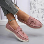 Women Shoes Slip - On Lightweight Flexible Sole Design - Evergreen Outfits - Women Loafers