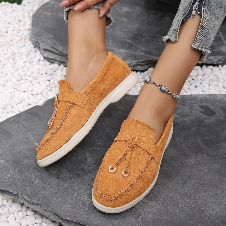 Women Shoes Slip - On Lightweight Flexible Sole Design - Evergreen Outfits - Women Loafers