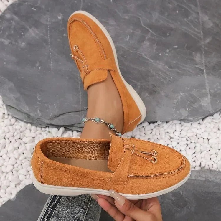 Women Shoes Slip - On Lightweight Flexible Sole Design - Evergreen Outfits - Women Loafers