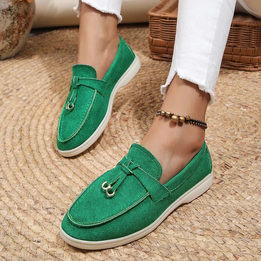 Women Shoes Slip - On Lightweight Flexible Sole Design - Evergreen Outfits - Women Loafers