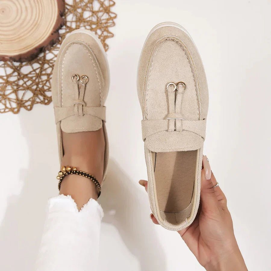 Women Shoes Slip - On Lightweight Flexible Sole Design - Evergreen Outfits - Women Loafers