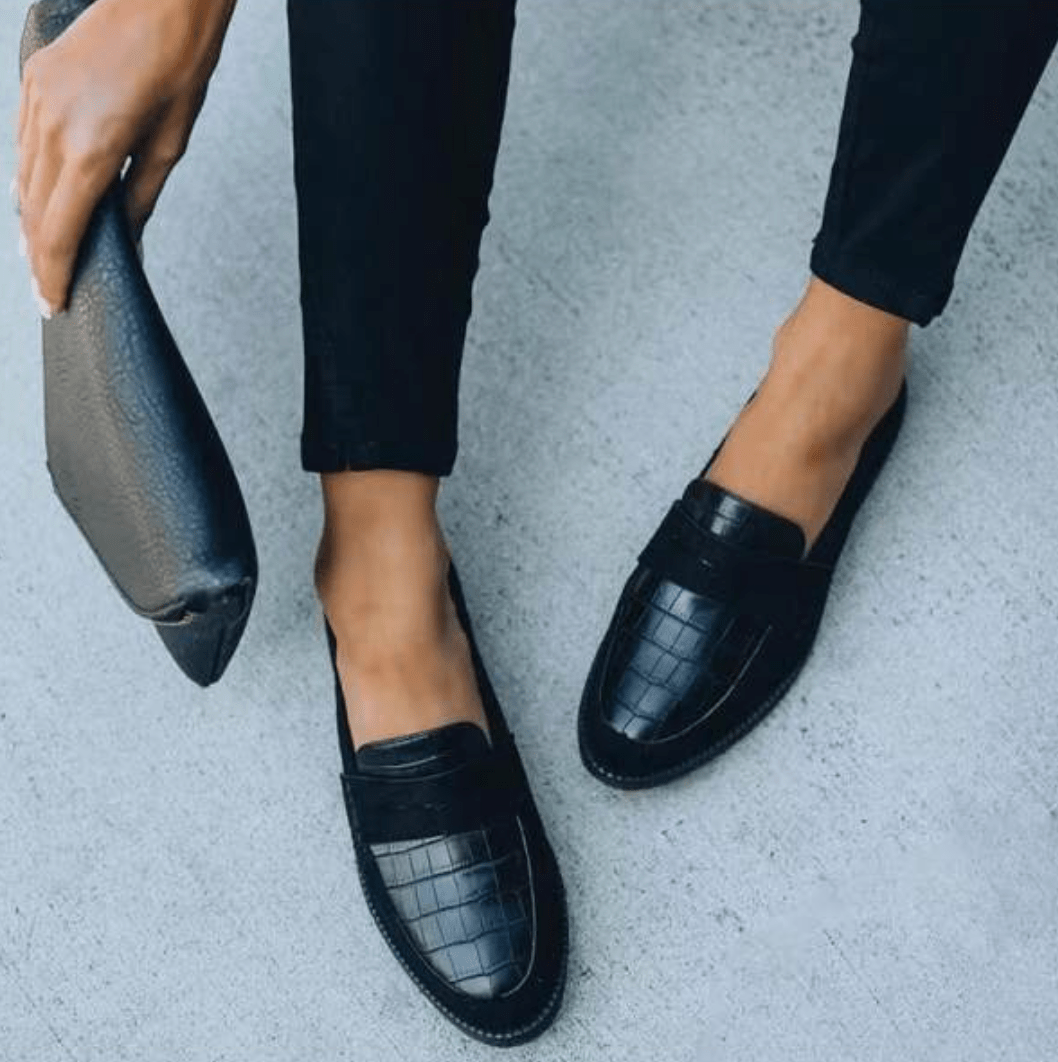 Women Shoes Slip On Low Cut Design - Evergreen Outfits - Women Loafers