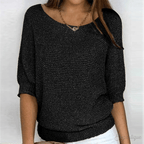 Women Sweater | Regular Fit Classic Silhouette Design - Evergreen Outfits- Sweaters