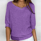 Women Sweater | Regular Fit Classic Silhouette Design - Evergreen Outfits- Sweaters