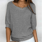 Women Sweater | Regular Fit Classic Silhouette Design - Evergreen Outfits- Sweaters