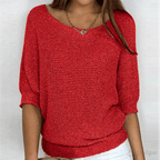 Women Sweater | Regular Fit Classic Silhouette Design - Evergreen Outfits- Sweaters