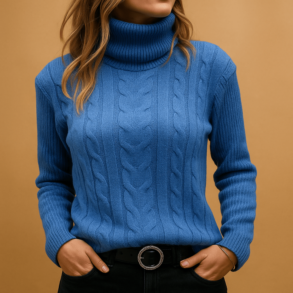 Women Sweatshirt | Loose Fit Crew Neck Long Sleeve Design - Evergreen Outfits- Sweaters