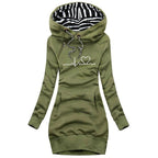 Women Sweatshirt | Ribbed Crew Neck Pullover Long Sleeve Fit - Evergreen Outfits- Sweaters