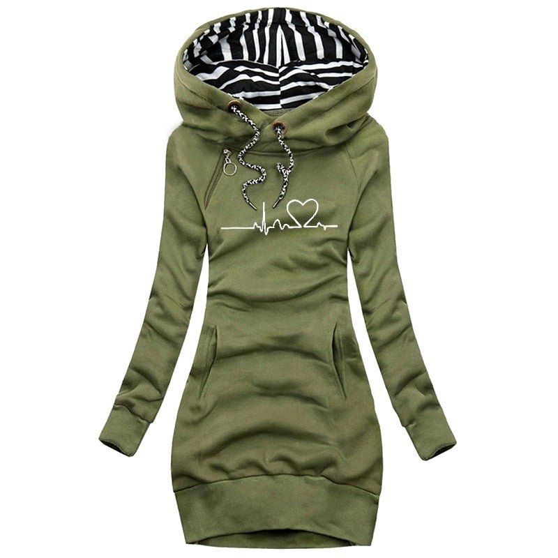 Women Sweatshirt | Ribbed Crew Neck Pullover Long Sleeve Fit - Evergreen Outfits- Sweaters