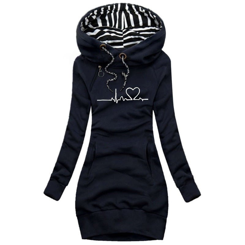 Women Sweatshirt | Ribbed Crew Neck Pullover Long Sleeve Fit - Evergreen Outfits- Sweaters