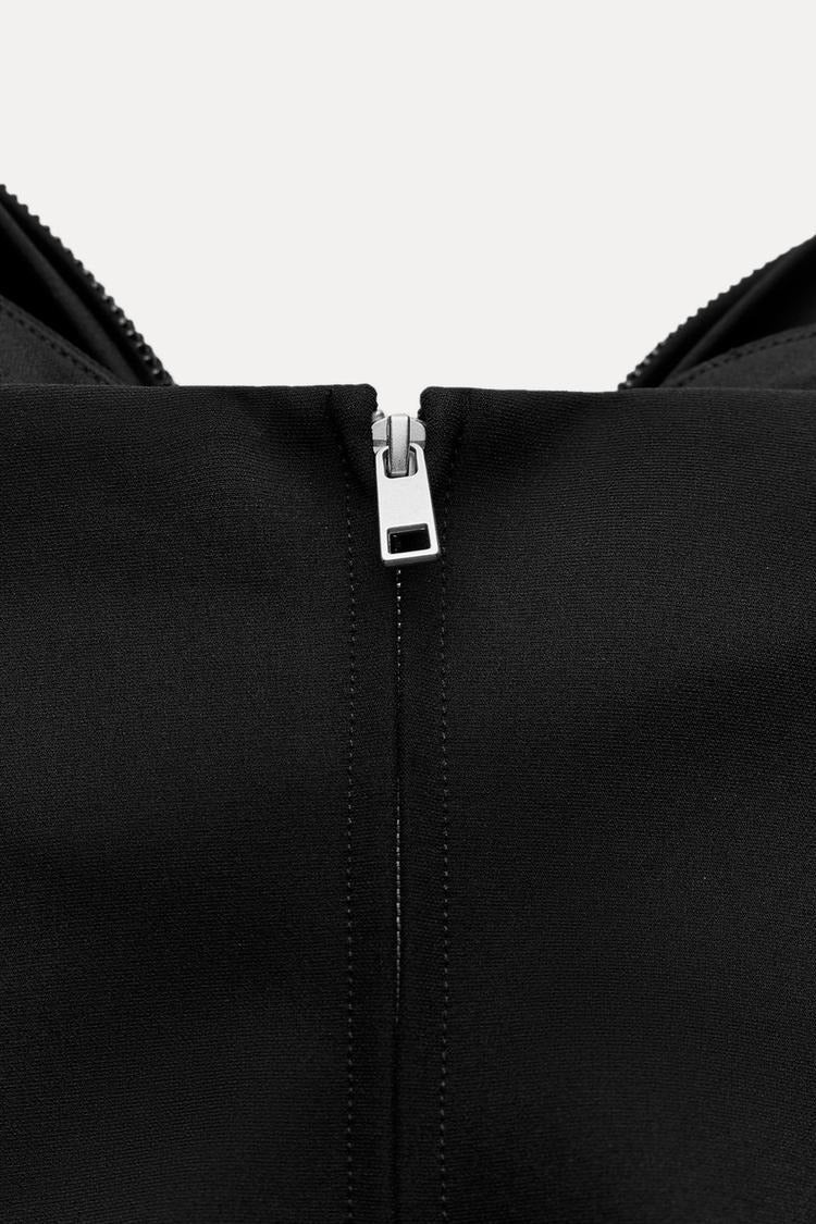 Women Top Cropped Length Bow Detail Sparkled Design - Evergreen Outfits - Women Top
