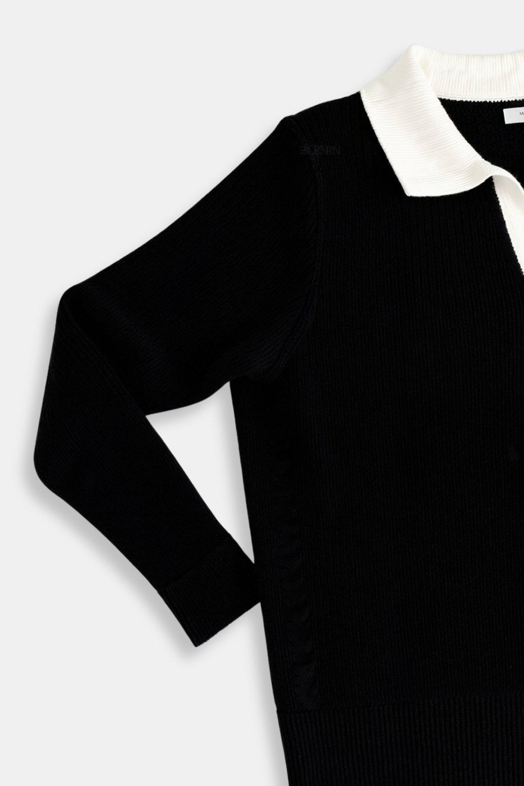 Women Top Textured Long Sleeve Design Casual Fit - Evergreen Outfits - Women Poloshirt