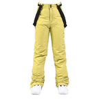 Women Trousers | Wide Leg Straight Fit with Adjustable Suspenders - Evergreen Outfits- Trousers
