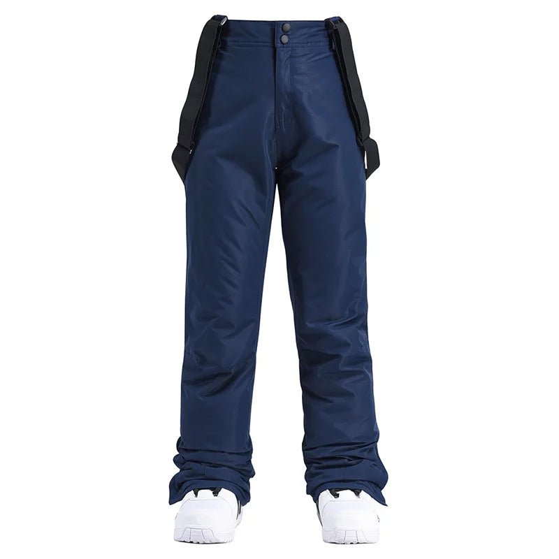Women Trousers | Wide Leg Straight Fit with Adjustable Suspenders - Evergreen Outfits- Trousers
